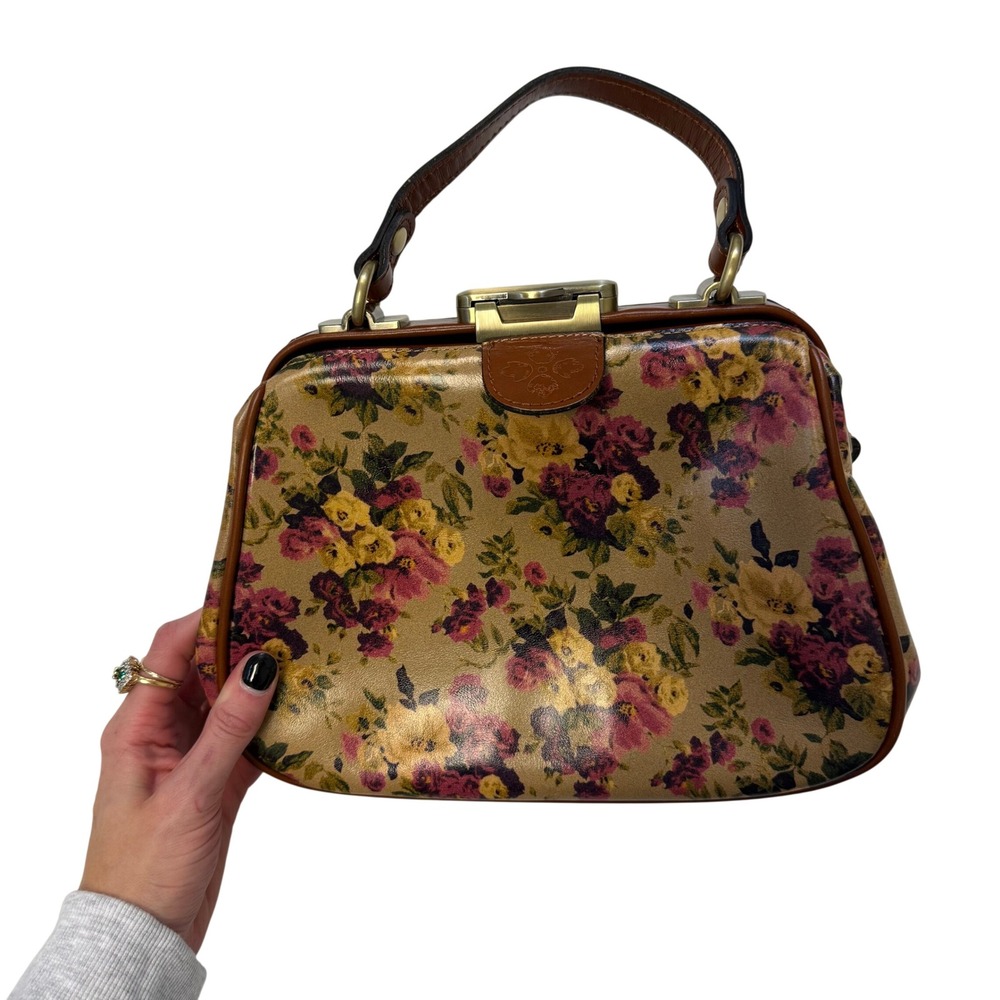Vintage Style Floral Purse